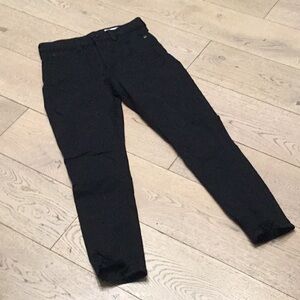 Woman’s rag & bone black Nina high-rise ankle skinny jeans. Size 28. Like new!